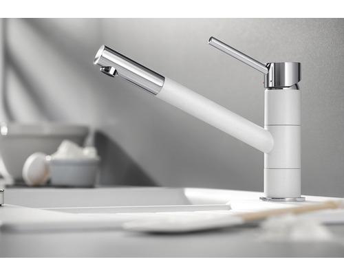 Küchenarmatur mit Auslauf