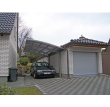 Einzelcarport KRB Skiatsu mit Hitze-, UV- und Hagelschutz 270x500 cm urban grau-thumb-7