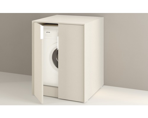 Waschmaschinenschrank mit zwei Türen