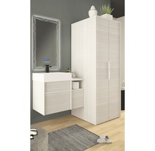 Hochschrank Baden Haus Space 190x70 cm weiß Rock