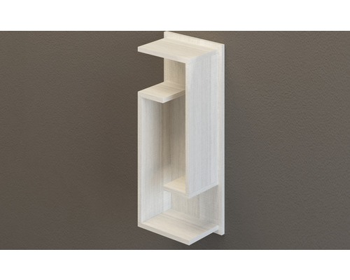 Wandregal mit drei Ablageflächen zur Wandmontage