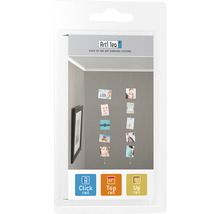 Aufhängesystem Picture Mouse Stahldraht alu inkl. 6 Magnete