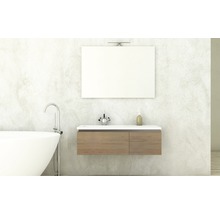 Waschtischunterschrank Baden Haus Avril BxHxT 100 x 30 cm x 45 cm Frontfarbe eiche natur holz-optik holzdekor
