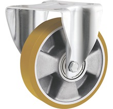 Lenkrolle mit Polyurethan Rad und Stahlgehäuse