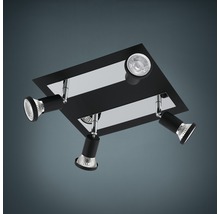 Deckenleuchte mit vier Strahlern