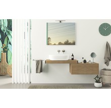 Waschtischplatte Baden Haus Tavolone 90 x 43 cm Tabacco Eiche