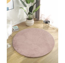 Teppich Romance rose rund Ø 80 cm