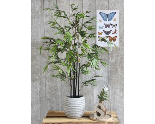 Kunstpflanze Bambus H 120 | 75 cm HORNBACH grün Ø