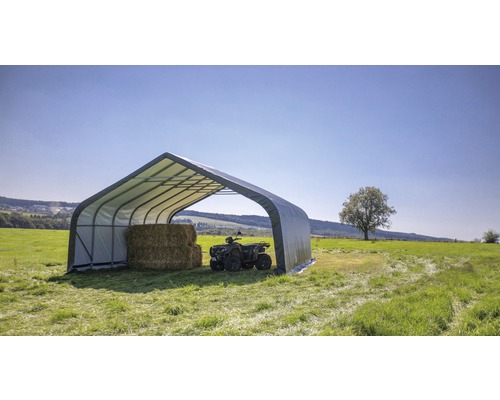 Weidezelt ShelterLogic 49,6 m² 680 x 730 cm grün | HORNBACH