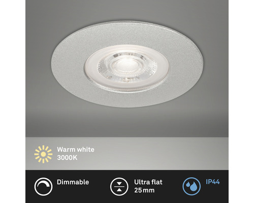 Einbaustrahler mit Dimmfunktion und Schutzart IP44