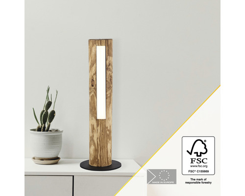 LED Pendelleuchte Holz/Metall lm K | 3000 HORNBACH 33W 3080 dimmbar