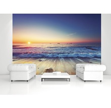 Wandbild mit Meereslandschaft im Wohnzimmer