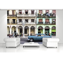 Fototapete Vlies 12630V8 Mietshaus Stadt 4-tlg. 368 x 254 cm