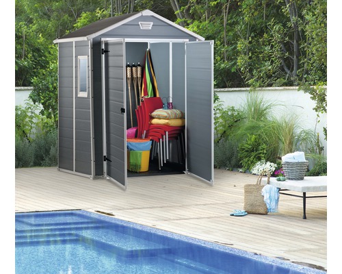 KETER Caseta de Jardin MANOR PENT 6x6 183.5x185x200.6 refugio