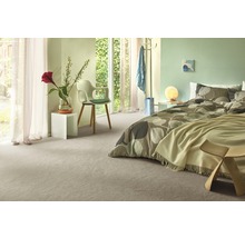 Teppichboden Kräuselvelours Sedna® Proteus 100% Econyl® Garn beige 400 cm breit (Meterware)-thumb-2