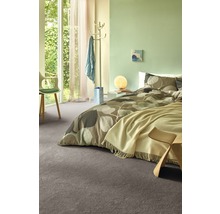 Teppichboden Kräuselvelours Sedna® Proteus 100% Econyl® Garn grau-beige 500 cm breit (Meterware)-thumb-3