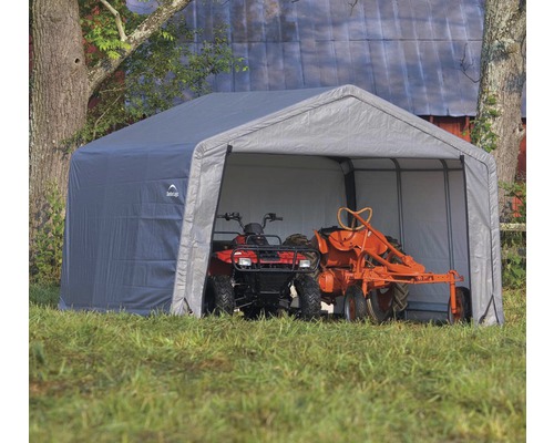 Gerätehaus HORNBACH | grau ShelterLogic cm 300x300 Shed-in-a-Box