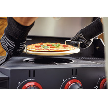 Tenneker® Pizzastein Brotbackstein 30 cm Grillrostsystem Platform Universal-thumb-4