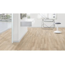 Ter hürne Parkett grauweiss Eiche Schiffsboden Gebürstet 2390 x 200 x 13 mm
