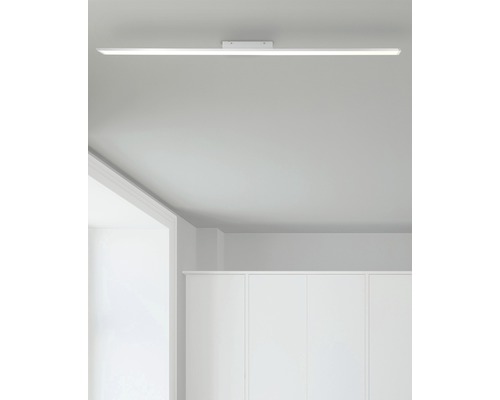 LED Panel Easydim 22W 2420 lm 3000 K warmweiß Entrance alu/weiß LxH 1200x70 mm