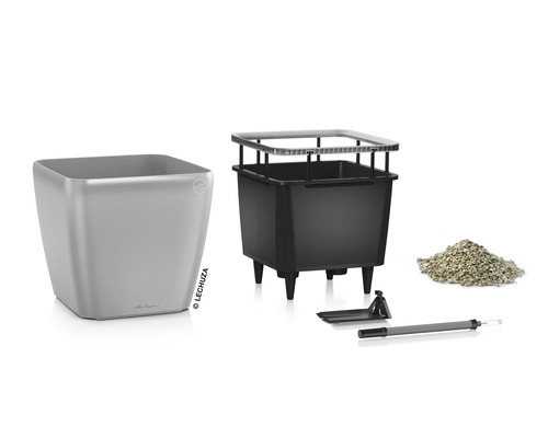 Lechuza Classico Premium 43 Pflanztopf-Set mit Bewässerungssystem und Zubehör