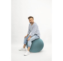 Sitzball Gymnastikball Sitting Ball zum aufpumpen Felt aquarius Ø 65 cm-thumb-3
