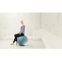 Sitzball Gymnastikball Sitting Ball zum aufpumpen Felt aquarius Ø 65 cm-thumb-1