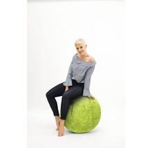 Sitzball Gymnastikball Sitting Ball zum aufpumpen Fluffy grün Ø 65 cm-thumb-1
