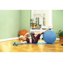 Sitzball Gymnastikball Sitting Ball zum aufpumpen Mesh orange Ø 65 cm-thumb-2