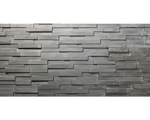 Wandverkleidung aus Steinimitat