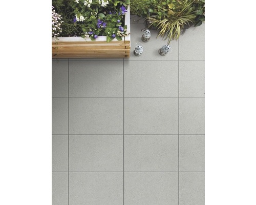 Beton Terrassenplatte grau 60 x 40 x 5 cm