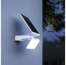 Steinel LED Solar Sensor Strahler IP44 3x0,4W 42 lm 4000 K neutralweiß 189x298 mm XSolar L-S weiß + zusätzlicher Wandhalter + 6 m Kabel-thumb-2 Steinel LED Solar Sensor Strahler IP44 3x0,4W 42 lm 4000 K neutralweiß 189x298 mm XSolar L-S weiß + zusätzlicher Wandhalter + 6 m Kabel-thumb-2
