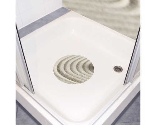 Duschwanne mit rutschfester Duschwanneneinlage