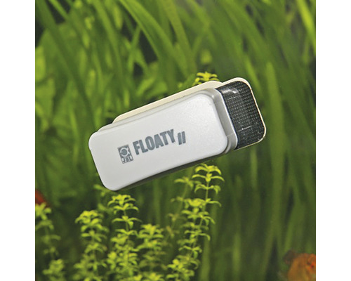 Aquariumreiniger mit Magnethalterung