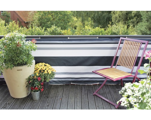 Balkon-Sichtschutz 85x1000 Cm, Wasserdicht & Blickdicht – Anthrazit Für Garten, Terrasse & Zaun