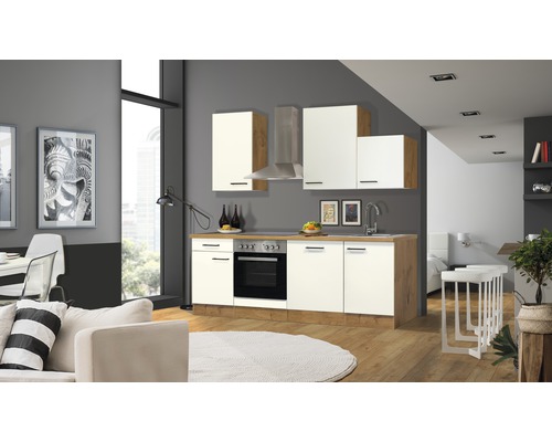 Well Vintea HORNBACH Küchenzeile Geräten 220 | Flex mit cm