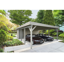 Geräteraum Palmako für Carport Karl 40,6 m² 555 x 196 cm tauchgrundiert