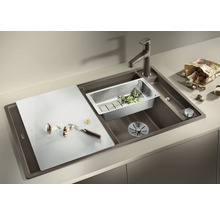 Spüle Blanco AXIA III 5 S 915 x 510 mm schwarz 525844