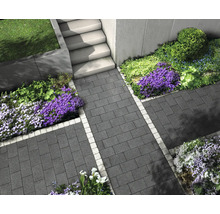 Pflasterstein Rechteckpflaster Allee diamant-schiefer 24 x 48 x 8 cm mit Mini-Fase-thumb-3