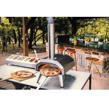 Ooni Karu 12 Pizzaofen Outdoor Multi-Brennstoff Holz Holzkohle 40 x 80 cm Edelstahl tragbar maximale Flexibilität und Temperatursteuerung-thumb-7