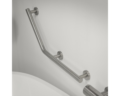 Winkel-Haltegriff aus Metall zur Wandmontage im Badezimmer