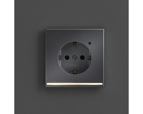 Steckdose mit LED-Orientierungslicht
