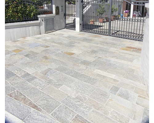 Gneis Terrassenplatte Luserna Colori 60 x 30 x 2-4 cm