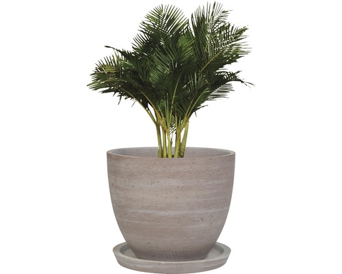 Künstliche Palme in einem Pflanzgefäß