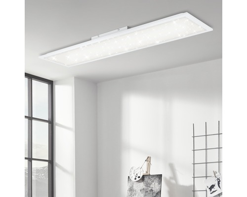 Barasat LED Panel Deckenleuchte | 36 Watt | Dimmbar & Farbwechsel | Bluetooth Lautsprecher | Fernbedienung