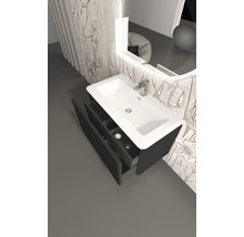 Waschtischunterschrank Baden Haus Icona Frontfarbe graphit matt BxHxT 94 x 55 x 48 cm