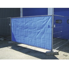 Sichtschutzplane mit Ösen blau 341 x 176 cm