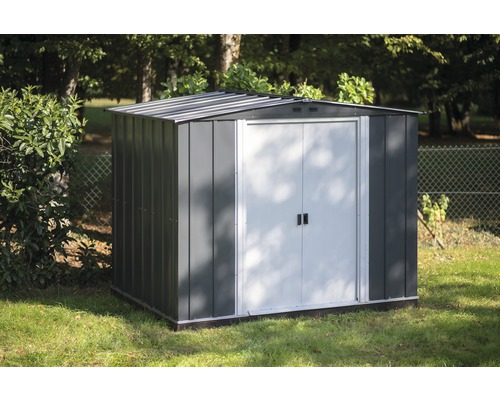 Gerätehaus SPACEMAKER 8x6 anthrazit 174,6 | HORNBACH cm 247,7 x