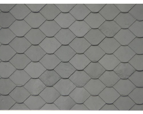 Nahaufnahme von Dacheindeckung aus Schiefer