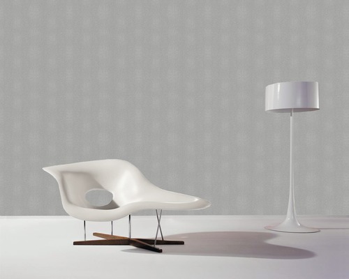 Szene mit einem Sessel und einer Stehlampe